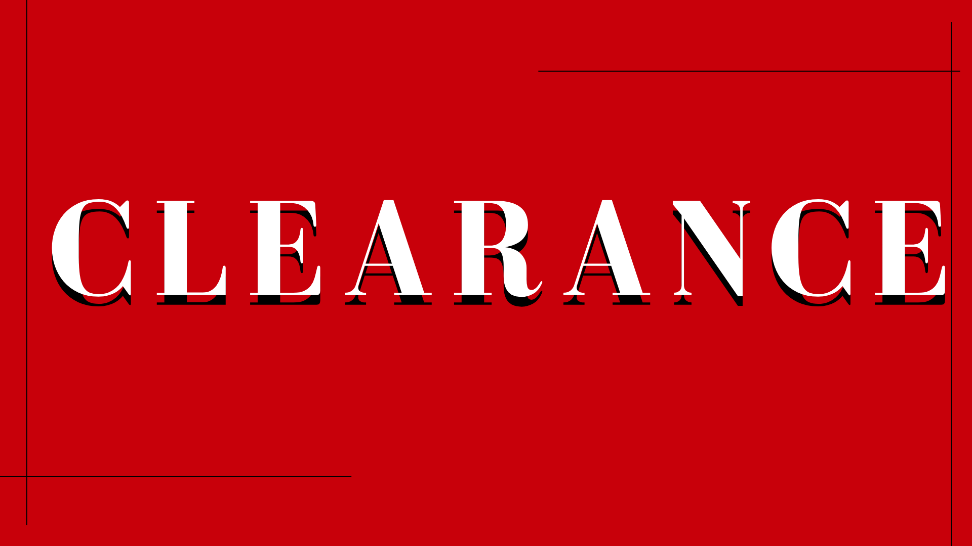 Clearance