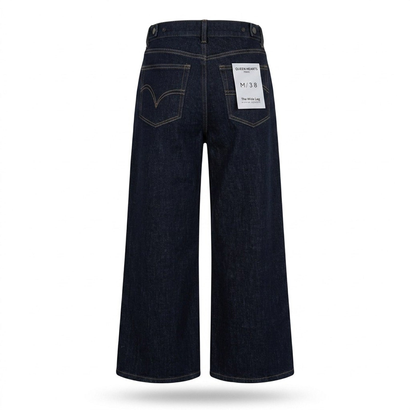 ג׳ינס Wide Leg לנשים בגזרה רחבה