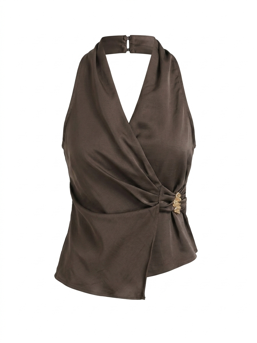 Tailored Vest and Wide-Leg Pants Set