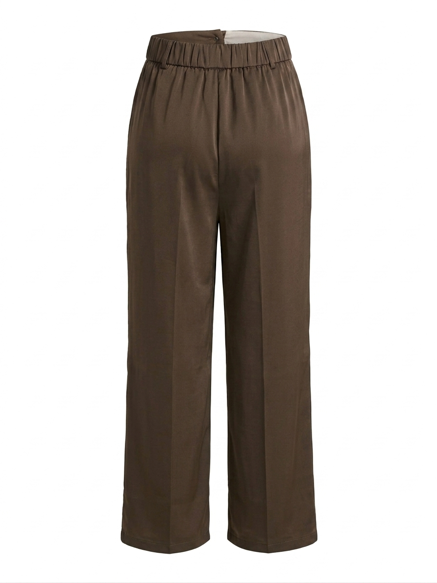Tailored Vest and Wide-Leg Pants Set