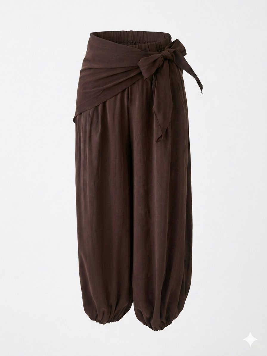 Wrap Harem Pants