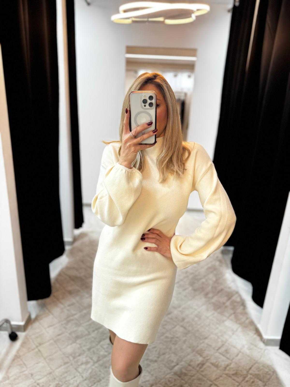 cream-knit-mini-dress