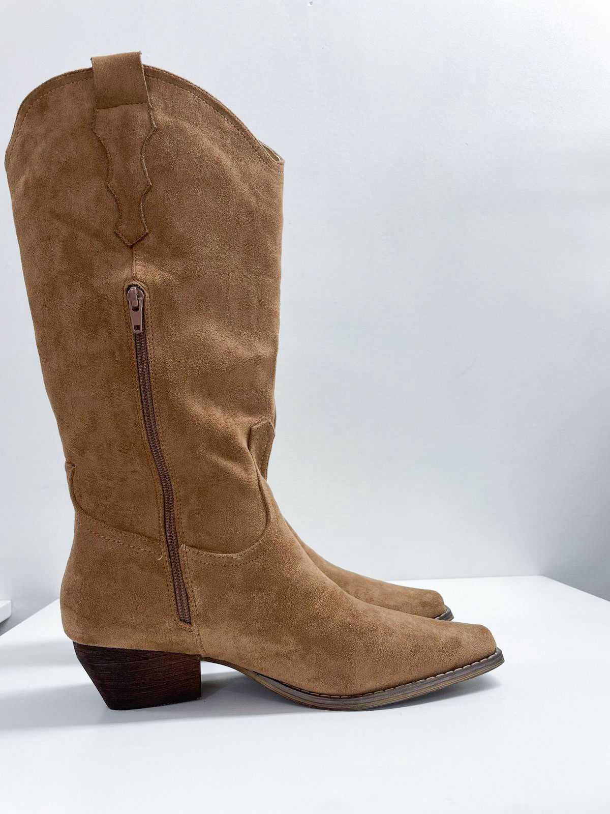 Knee-High Western Boots
