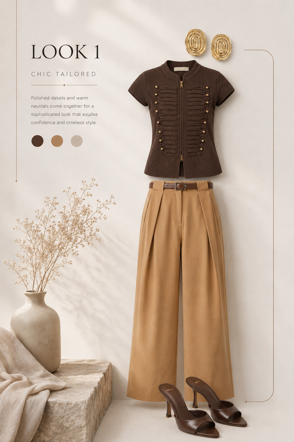 Chic tailored