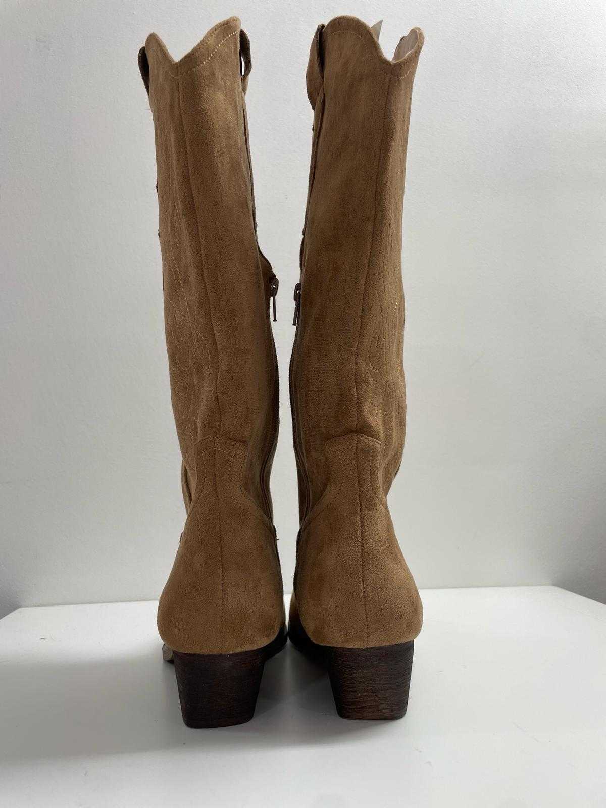 Knee-High Western Boots