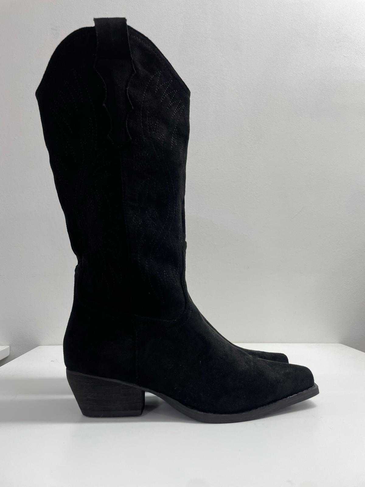 Knee-High Western Boots